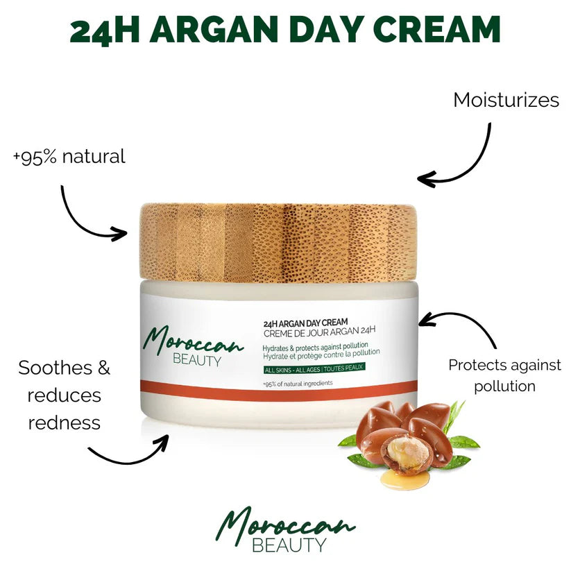 24h Argan Day Cream - Nourish & Protect 50ml