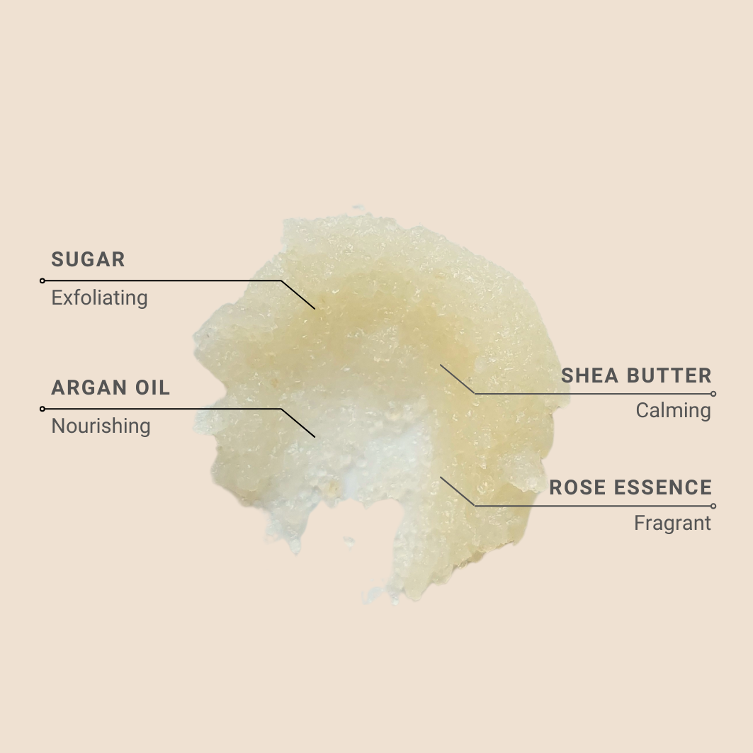 Rose Sugar Scrub 200g