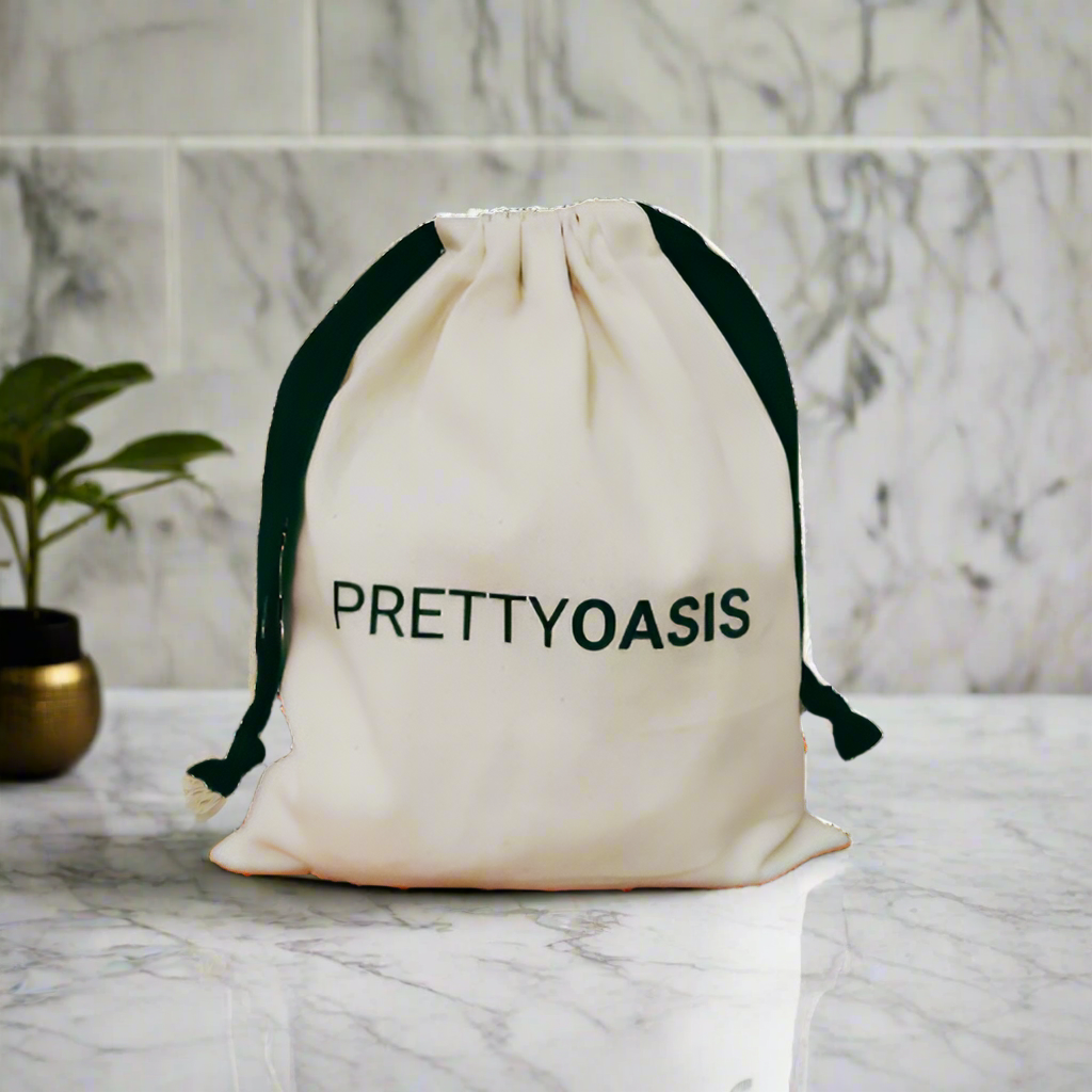 Reusable Cotton Drawstring Pouch