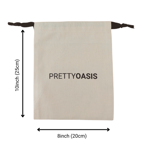 Reusable Cotton Drawstring Pouch