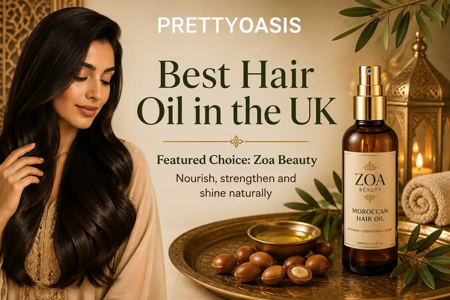 best hair oil in the UK Zoa Beauty featured image