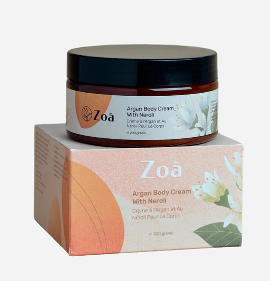 Argan Body Cream with Neroli 200g