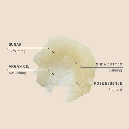 Rose Sugar Scrub 200g