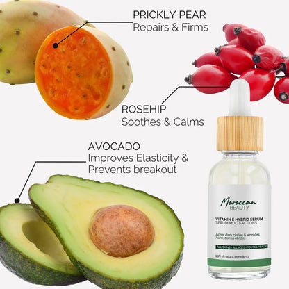 Vitamin E Hybrid Eye &amp; Face Serum 30ml