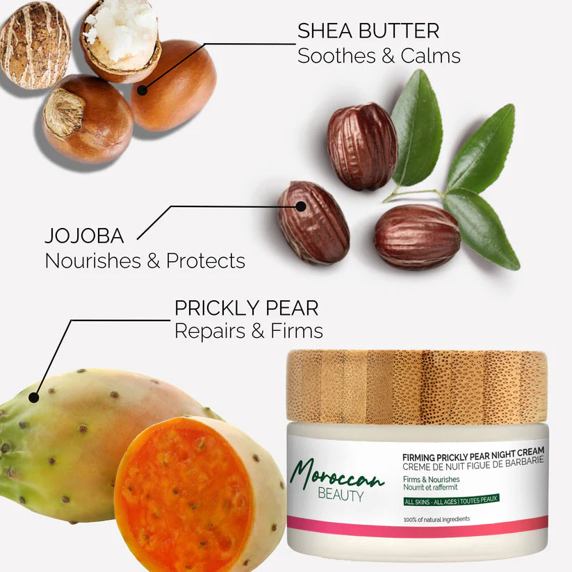 Prickly Pear Night Cream - Firm &amp; Nourish 50ml